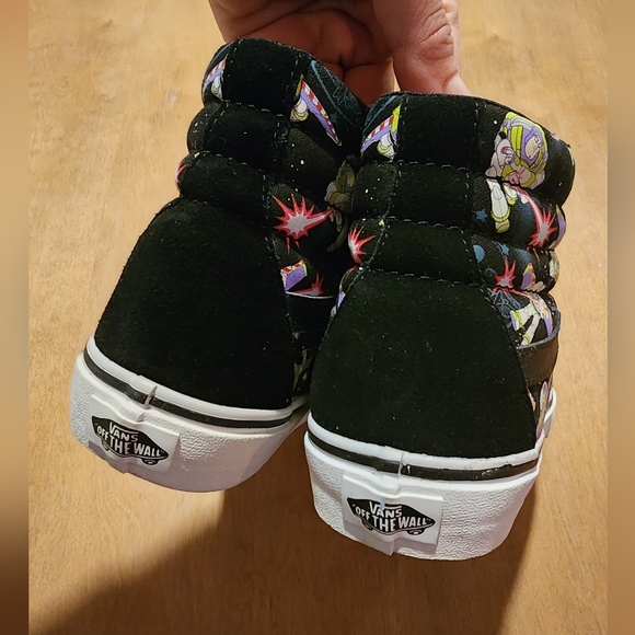 Vans Disney Toy Story Sk8 Hi Pixar Buzz Lightyear Suede Shoes Size Men’s 5.5 - Picture 4 of 11